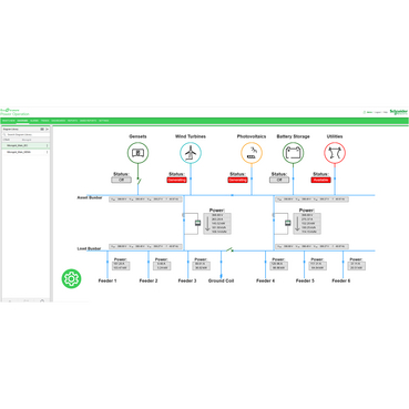 EcoStruxure™ Power Operation 电力监控系统 Schneider Electric 架构强健可冗余，性能卓越可拓展，中低压融合、运管维一体化的监控大平台